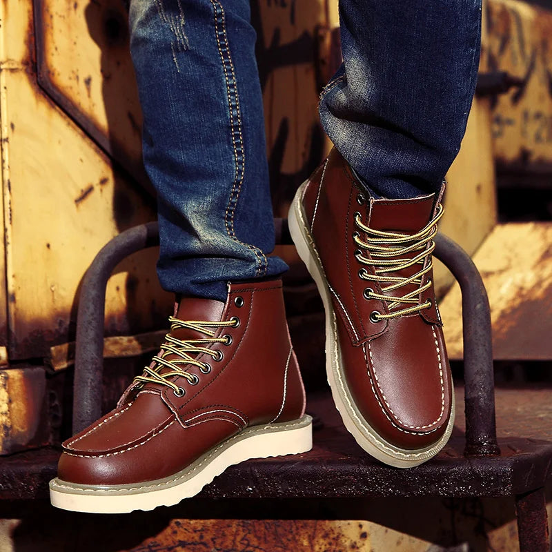 Dustin | Bottines en cuir
