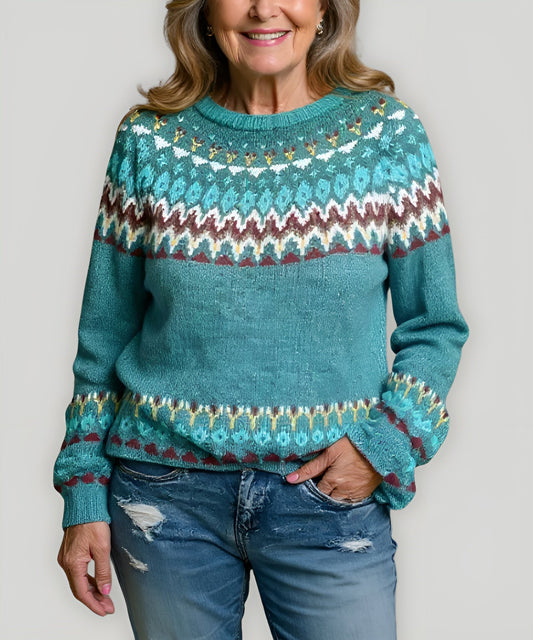 Gloria | Pull Islandais Vintage