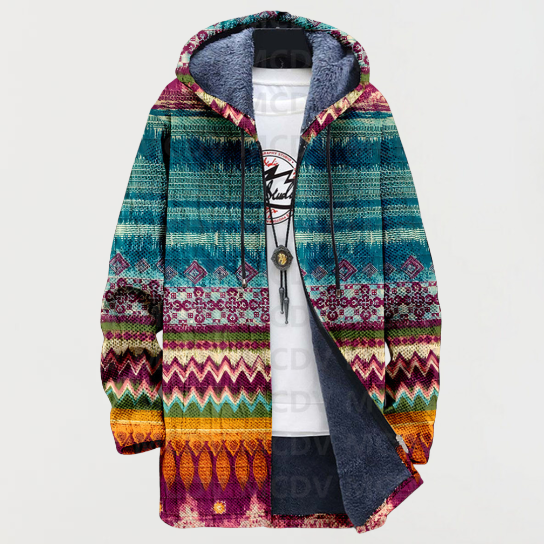 Ariana | Cardigan avec Motif Tribal