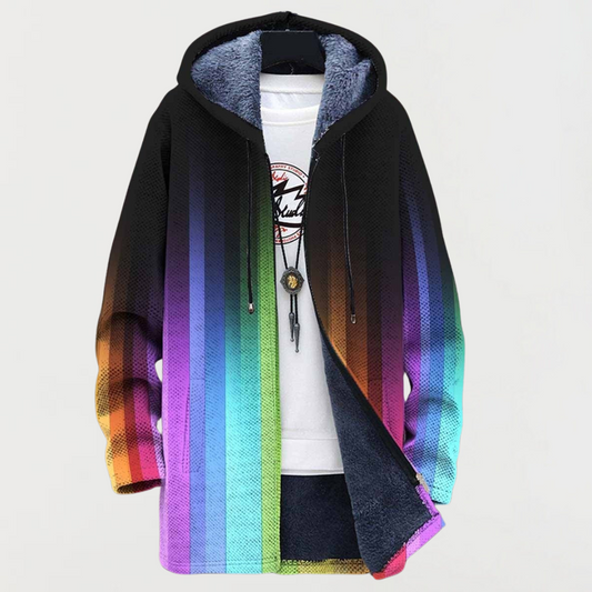 Nova | Cardigan Dégradé Arc-en-ciel