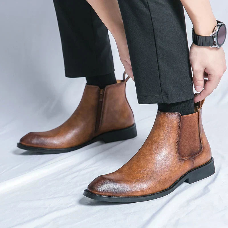 Cooper | Bottines Chelsea en cuir