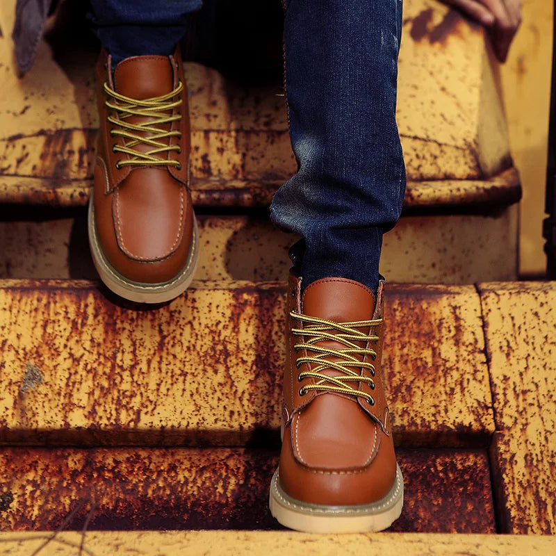 Dustin | Bottines en cuir